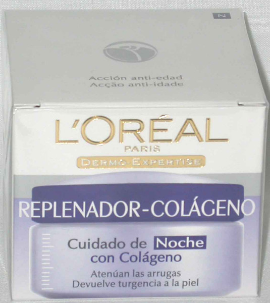 LOREAL W REPLENADOR-COLAGENO NOCHE 50 ML.