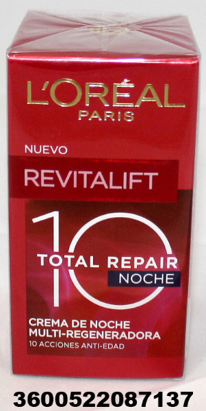 LOREAL W REVITALIFT 10 TOTAL REPAIR10 NOCHE 50 ML