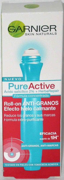 SKIN NAT.PURE ACTIVE ROLL-ON ANTI GRANOS 15 ML