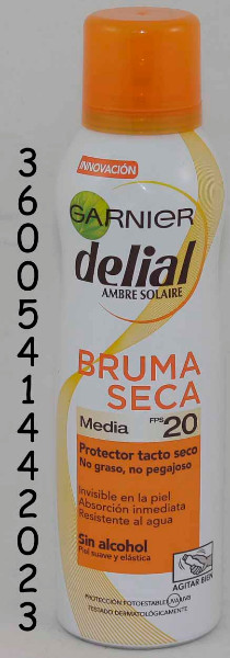 DELI.BRONC.SPRAY METAL BRUMA SECA T.SECO F.20 - 200 ML