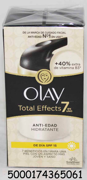 OLAY TOTAL EFFECTS7 CREMA DIA 50 ML.