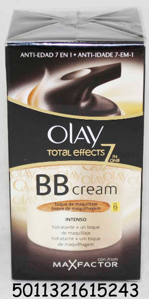 OLAY TOTAL EFFECTS CREMA DIA BB C/ INTENSO 50 ML.