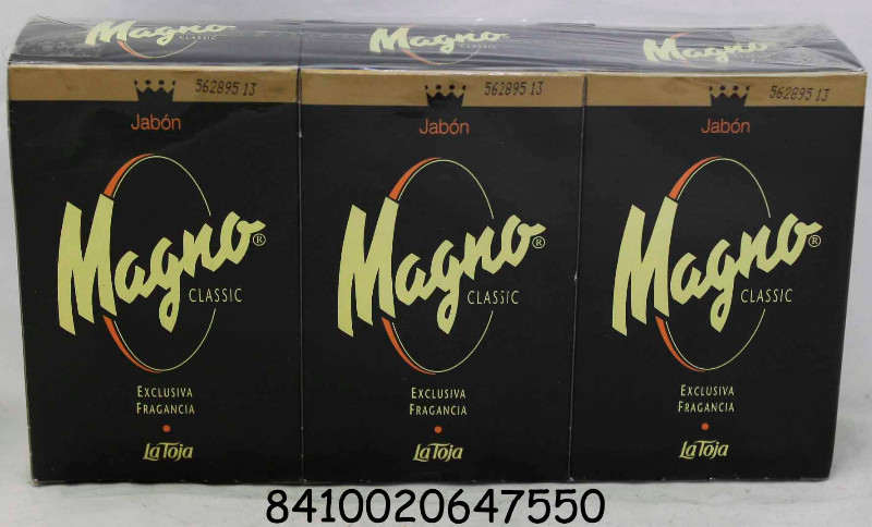 JABON MANOS MAGNO CLASSIC - PACK 3 UD - 125 GRS