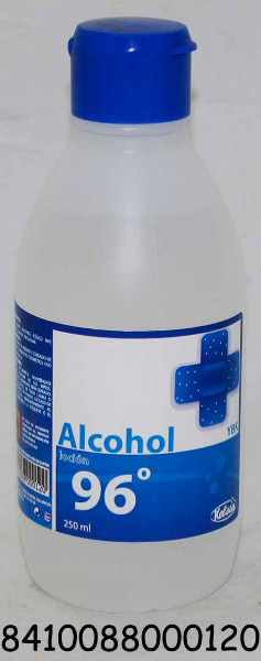 KELSIA ALCOHOL 96 250 ML.