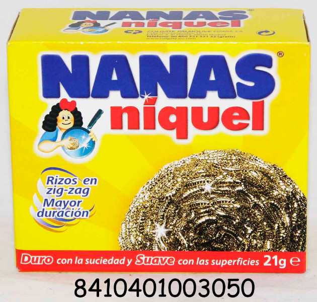 ESTROPAJO NANAS NIQUEL NORMAL