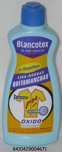 QUITAMANCHAS BLANCOTEX OXIDO 75 ML.