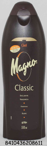 GEL BAO MAGNO CLASSIC 550 ML.
