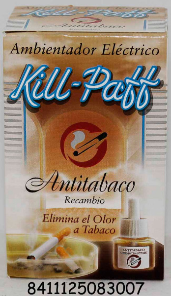 AMIENTADOR KILL-PAFF RECAMBIO ANTITABACO    