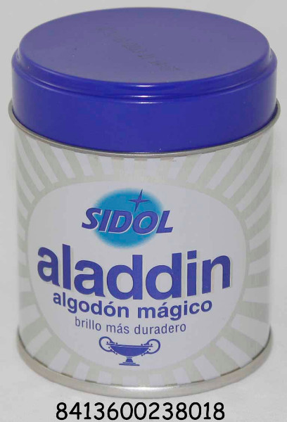 Sidol Aladdin algodón limpia metales 75gr 