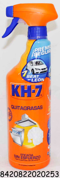 QUITA GRASA KH-7 SPRAY - 750 ML.