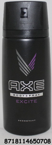 DESOD. AXE SPRAY EXCITE 150 ML.  